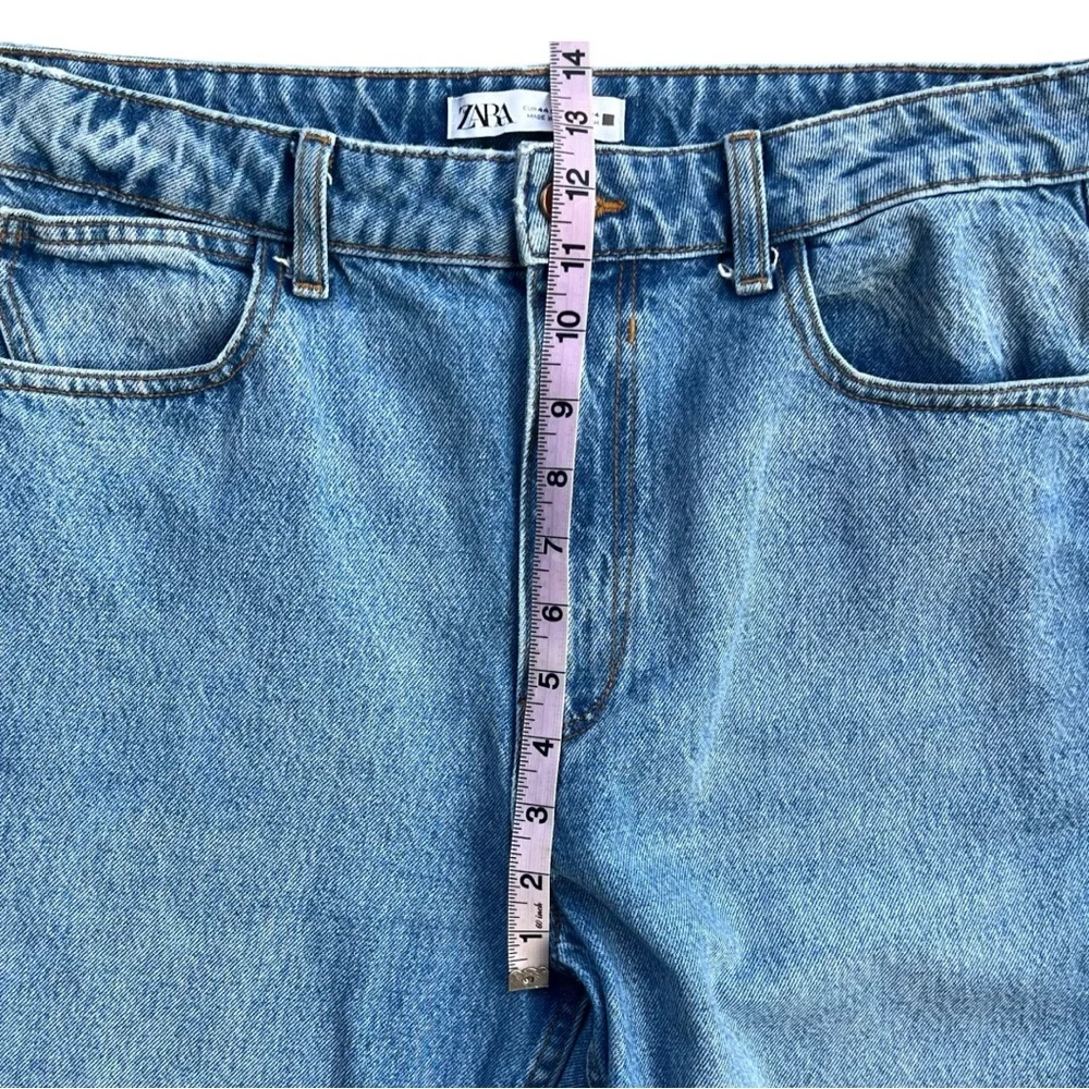 Zara - Super High Rise Mom Jeans - 12 - Picture 11 of 13